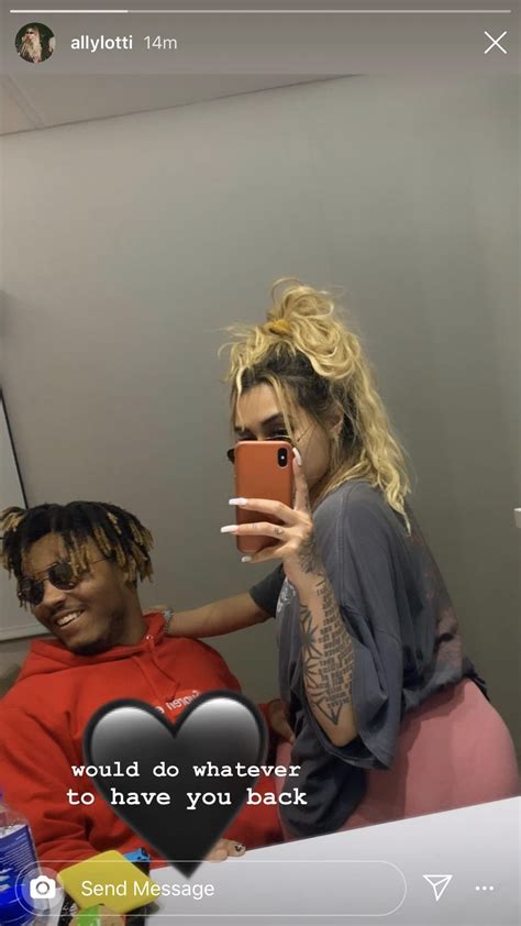 ally lotti and juice wrld leaked|More.